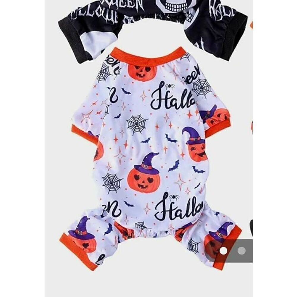 NWOT CUTE BONE HALLOWEEN DOG PJS